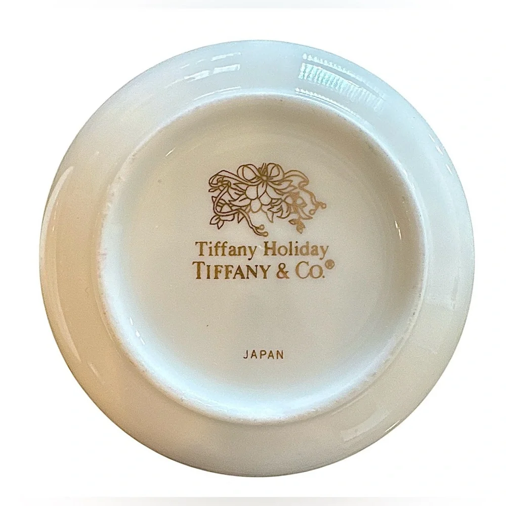 Tiffany & Co. Vintage Christmas Trinket Box